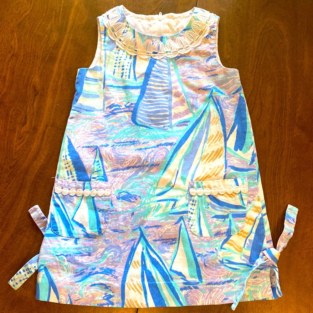 Lily Pulitzer 4t Sailboat dress